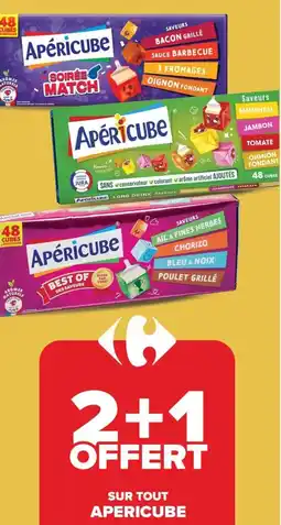 Carrefour SUR TOUT APERICUBE offre