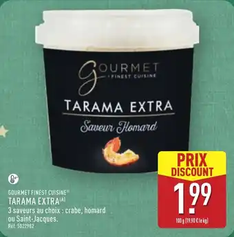 ALDI GOURMET FINEST CUISINE Tarama extra offre