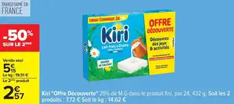 Kiri offre découverte