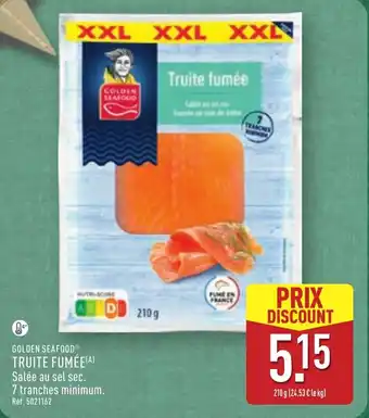 ALDI GOLDEN SEAFOOD Truite fumée offre