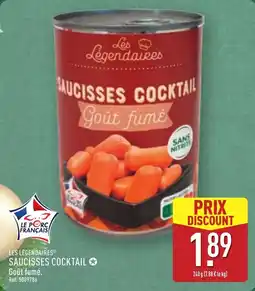 ALDI LES LÉGENDAIRES Saucisses cocktail offre