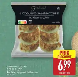 ALDI GOURMET FINEST CUISINE 6 coquilles offre