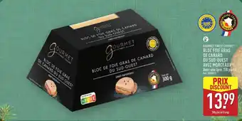 ALDI GOURMET FINEST CUISINE Bloc foie gras de canard offre
