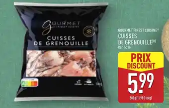 ALDI GOURMET FINEST CUISINE Cuisses de grenouille offre