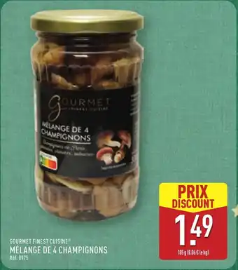 ALDI GOURMET FINEST CUISINE Mélange de 4 champignons offre