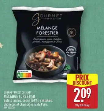 ALDI GOURMET FINEST CUISINE Mélange forestier offre