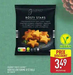 ALDI GOURMET FINEST CUISINE Röstis en forme d'étoile offre