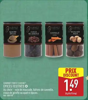 ALDI GOURMET FINEST CUISINE Épices festives offre