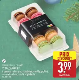 ALDI GOURMET FINEST CUISINE 12 macarons offre