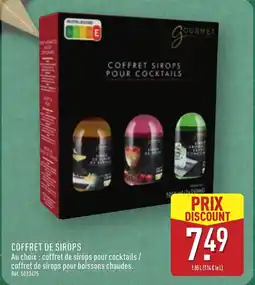 ALDI Coffret de sirops offre