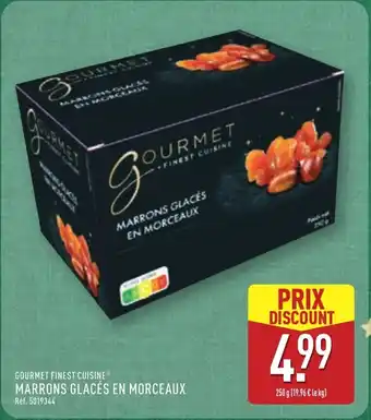 ALDI GOURMET FINEST CUISINE Marrons glacés en morceaux offre