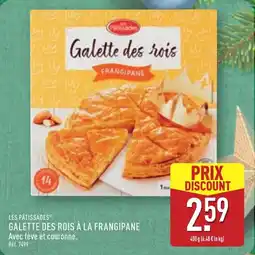ALDI LES PÂTISSADES Galette des rois à la frangipane offre