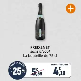 Coccinelle Supermarché Freixenet sans alcool offre