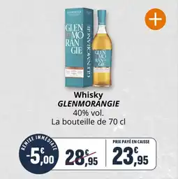 Coccinelle Supermarché Whisky glenmorangie offre