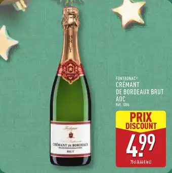 ALDI FONTAGNAC Crémant de bordeaux brut aoc offre