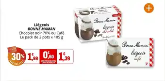 Coccinelle Supermarché Liégeois bonne maman offre