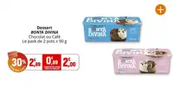 Coccinelle Supermarché Dessert bonta divina offre