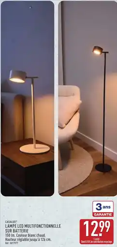ALDI CASALUX Lampe led multifonctionnelle sur batterie offre