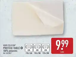 ALDI HOME CREATION Protège table offre
