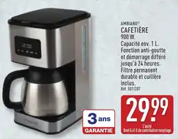 ALDI AMBIANO Cafetière offre