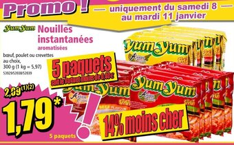 Norma Nouilles instantanées offre