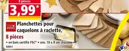 Norma Casa royale planchettes pour caquelons à raclette offre