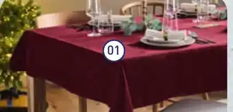 ALDI HOME CREATION Nappe jacquard offre