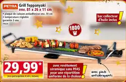 Norma Petra electric grill teppanyaki offre