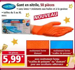 Norma Multitec gant en nitrile offre
