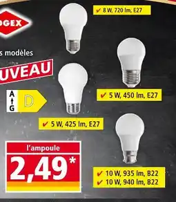 Norma Cogex ampoule led offre