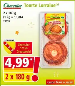 Norma Charculor tourte lorraine offre