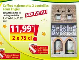 Norma Louis engler coffret maisonnette 2 bouteilles offre