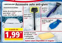 Norma Dunlop bâche de protection pour pare-brise offre