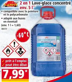 Norma Carfit lave-glace concentré offre