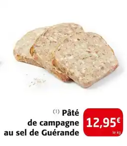 Colruyt Pâté de campagne au sel de guérande offre