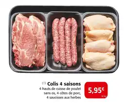 Colruyt Colis 4 saisons offre