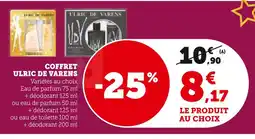 Super U Ulric de varens coffret offre