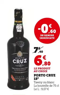 Super U Porto cruz 18° offre