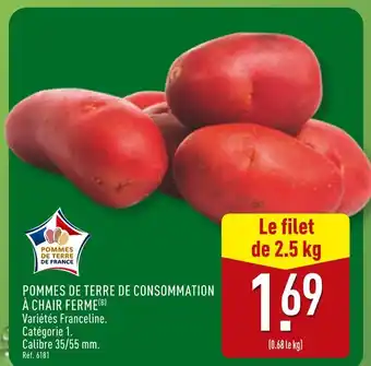 ALDI Pommes de terre de consommation à chair ferme offre