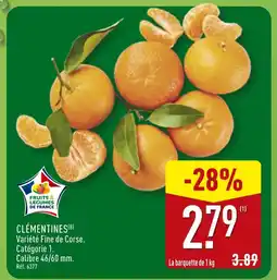 ALDI Clémentines offre