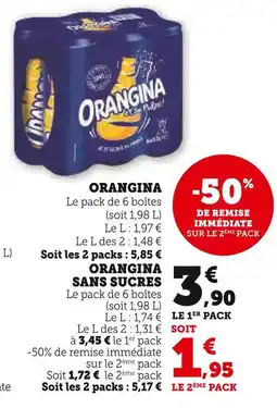 Super U Orangina offre