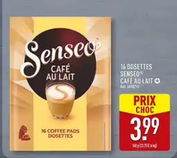 ALDI Senseo café au lait offre