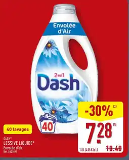 ALDI Dash lessive liquide offre
