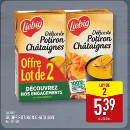 ALDI Liebig délice de potiron châtaigne offre