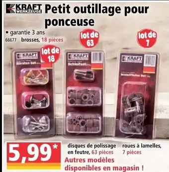 Norma Petit outillage pour ponceuse offre