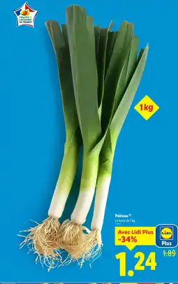 Lidl Poireau offre