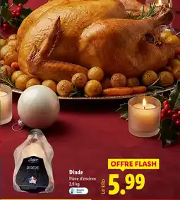 Lidl Deluxe dinde offre