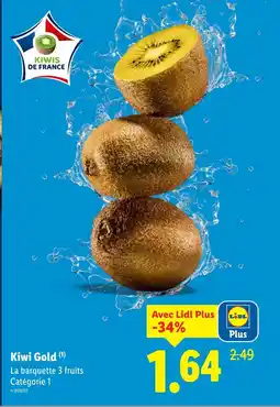 Lidl Kiwi gold offre