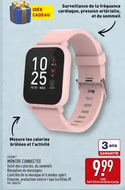 ALDI Crane montre connectée offre