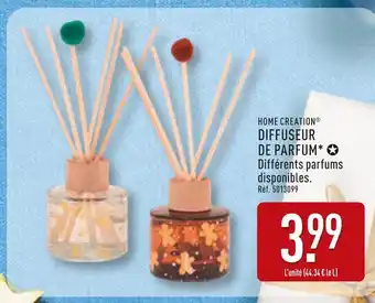 ALDI Home creation diffuseur de parfum offre